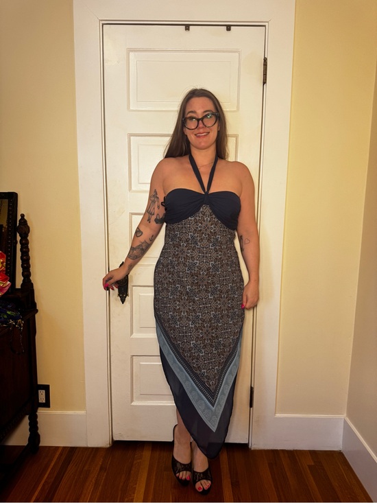 Vintage Dresses & Skirts - Y2K Vintage Charlotte Russe Halter Dress Sz M